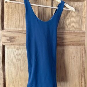 Blue Sleeveless Dress